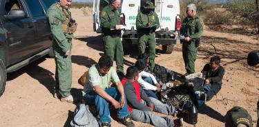 EU detuvo en febrero a 100 mil migrantes en la frontera con México