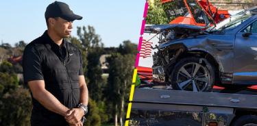 Exceso de velocidad provocó el accidente de Tiger Woods