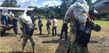 Faltan brigadas que repartan ayuda humanitaria en Tabasco