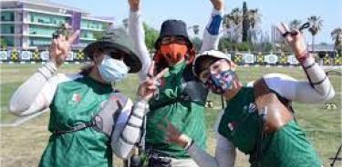 Clasifica a Tokio 2020 equipo mexicano femenil de tiro con arco recurvo
