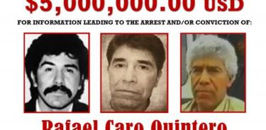 Caro Quintero, de gran capo en los años 80 a el más buscado hoy por la DEA