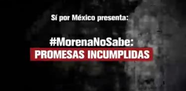 Sí por México lanza campaña para botar a Morena