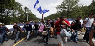 México no dará visas de tránsito o salvoconducto a caravana de Honduras: Segob