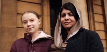 Greta Thunberg es la única amiga por la que dejaría de ir a la escuela: Malala