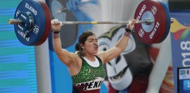 Aremi Fuentes gana medalla de bronce para México en Halterofilia