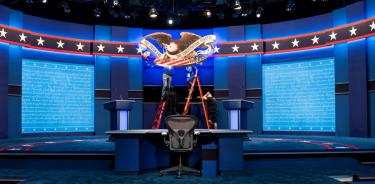Trump vs. Biden: todo listo para el primer debate presidencial este martes