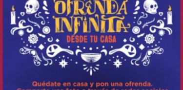 ‘Ofrenda Infinita’ la celebración virtual a los muertos en CDMX