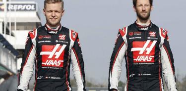 Bajan a pilotos de Haas, Magnussen y Grosjean fuera para 2021