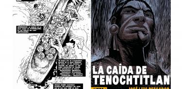 Llevan al cómic la historia de la caída de Tenochtitlan