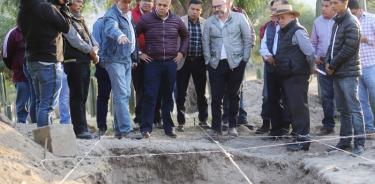 Localizan vestigios prehispánicos durante construcción del planetario de Ecatepec