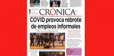 Descarga la edición impresa de Crónica, lunes 10 de agosto
