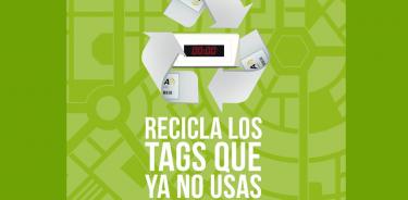 Lanzan la primera campaña de reciclaje de tags en nuestro país