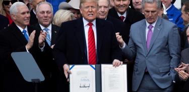 Trump firma la versión final del T-MEC
