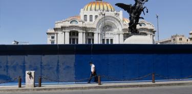 Blindan el Centro Histórico por temor a protestas del 8M