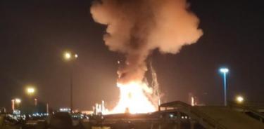 Se registra explosión en planta química de Tarragona, España