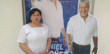Miroslava Vargas se suma a campaña de Daniel Ordoñez