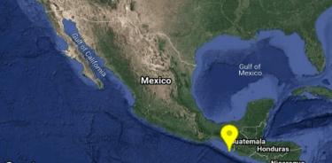 Se registra sismo de 5.2 grados con epicentro en Tapachula