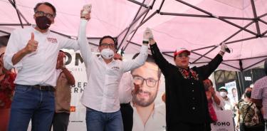Candidata descendiente de Miguel Hidalgo se suma a campaña de Romo