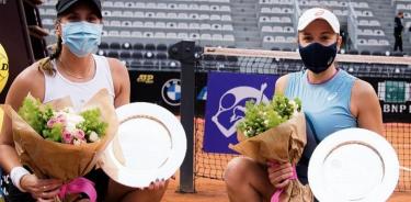Triunfo histórico para Giuliana Olmos en el Masters 1000 de Roma
