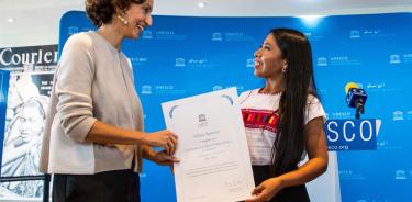 Yalitza Aparicio es designada embajadora de buena voluntad de la Unesco