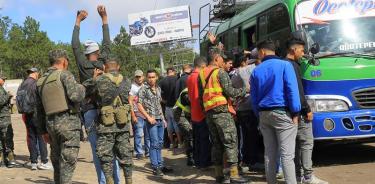 Refuerza Honduras frontera para evitar paso de caravana migrante