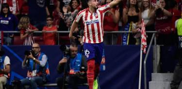 Herrera es titular en empate del Atlético