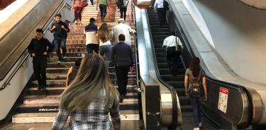 Escaleras de ascenso de Línea 7 del Metro volverán a operar este viernes