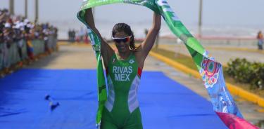 Claudia Rivas, bronce en Copa del Mundo de triatlón