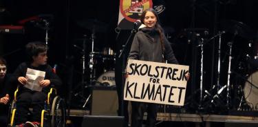 Madrid exige acción contra el cambio climático liderado por Greta Thunberg