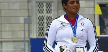 Andrea Becerra da oro a México en Universiada Mundial 2019