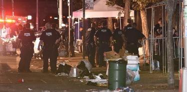 Balacera en Nueva York durante una fiesta provoca un muerto y 11 heridos