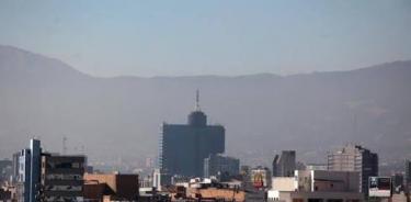 Se registra mala calidad del aire en el Valle de México