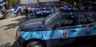 Detienen a 35 personas en marcha opositora en Nicaragua
