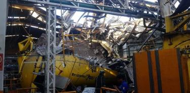 Deja explosión en fábrica de vidrio en Ecatepec un muerto y 14 heridos