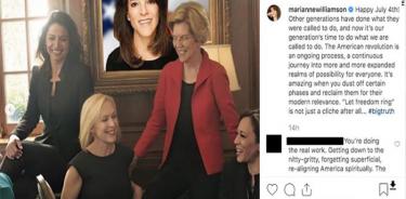 El photoshop de la precandidata demócrata que Vogue ninguneó