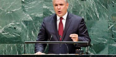 Duque reitera ante la ONU su compromiso con la paz en Colombia