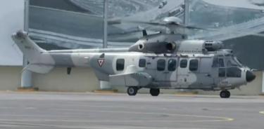 Evo Morales viaja en helicóptero por México con destino desconocido