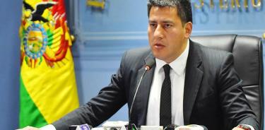 Renuncia ministro de Defensa de Bolivia