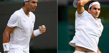 Habrá clásico en semifinales de Wimbledon: Nadal contra Federer