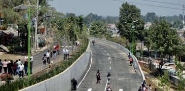 Tras más de un año parada, concluye reconstrucción de carretera Xochimilco-Tulyehualco