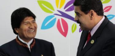 Maduro podría respaldar a Evo ante posible golpe de Estado