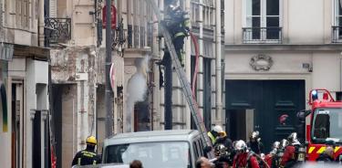 Hallan cadáver de una mujer sepultada tras explosión en panadería de París