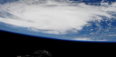 #Video Así se ve el peligroso huracán Dorian desde el espacio