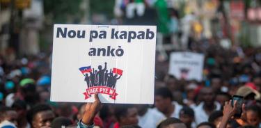 Dos muertos durante protesta que exige renuncia del presidente de Haití
