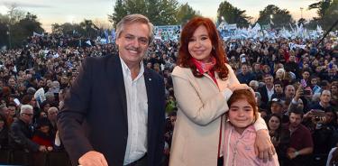 Cristina Fernández inicia su campaña para vicepresidenta