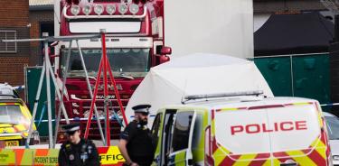 Policía británica confirma que los 39 muertos hallados en camión son chinos