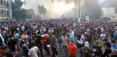 Protestas en Irak acumulan 301 muertos y 15 mil heridos