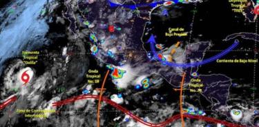 Se forma tormenta tropical Dalila en costas de BCS