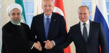 Putin , Erdogan y Rohaní comienzan con diferencias cumbre sobre Siria