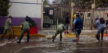 Aplican Plan DN-III-E por lluvia en Tecámac